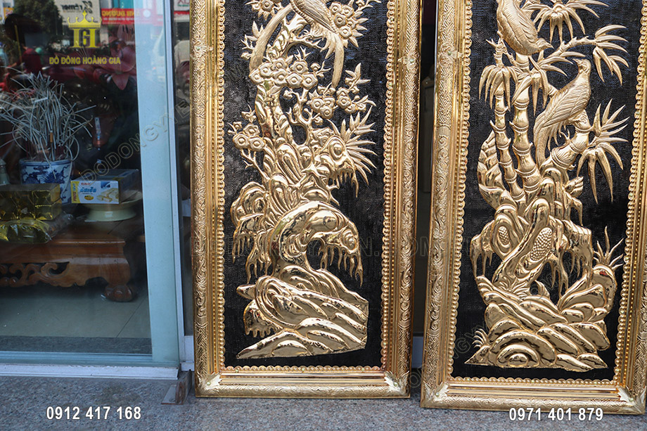 Tranh thường được treo tại kh&ocirc;ng gian sang trọng v&agrave; rộng r&atilde;i